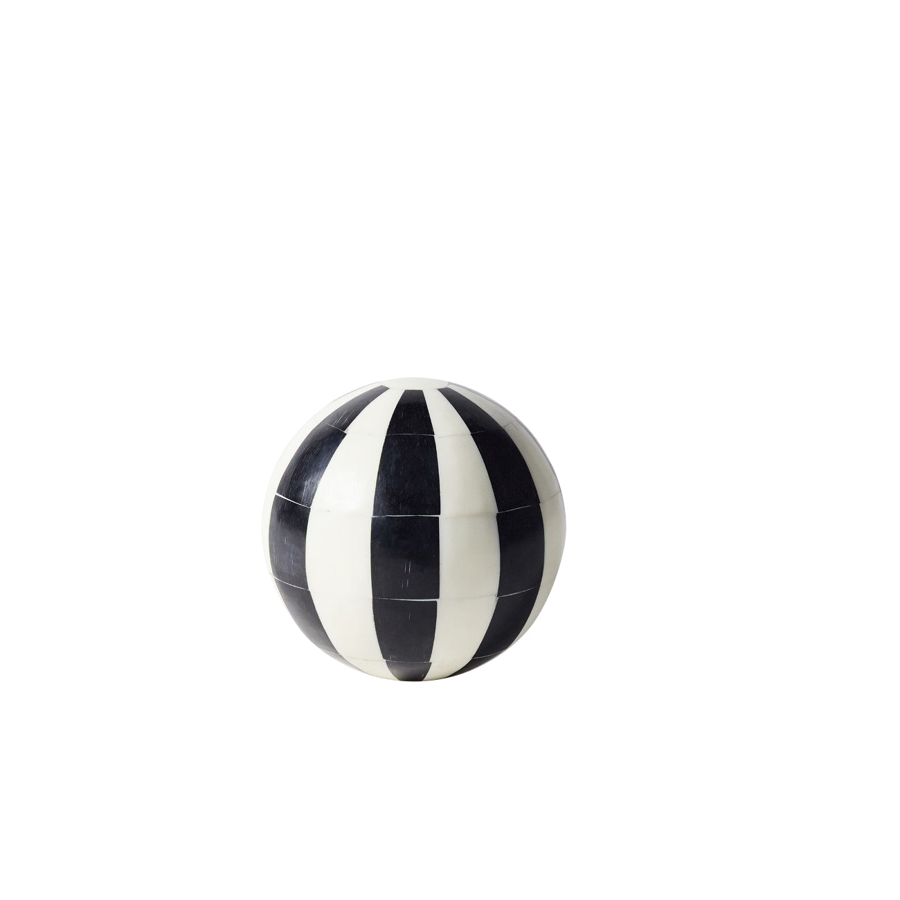 Modari Stripe Resin Decorative Ball