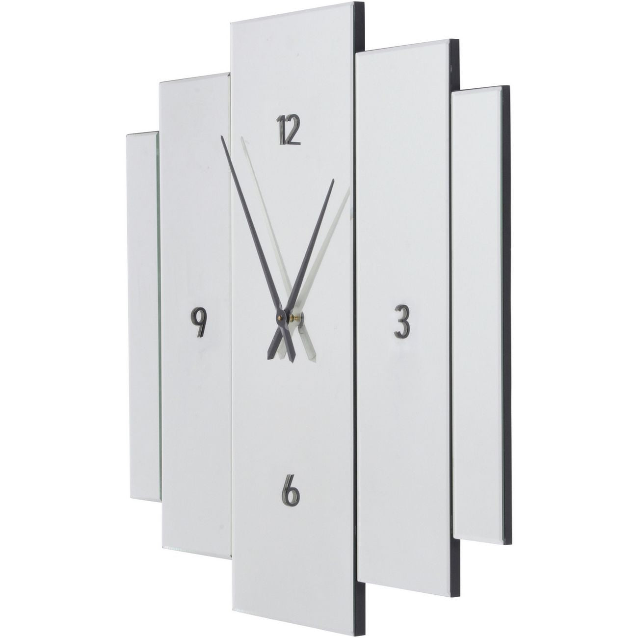 Aruna Modern Mirrored Wall Clock