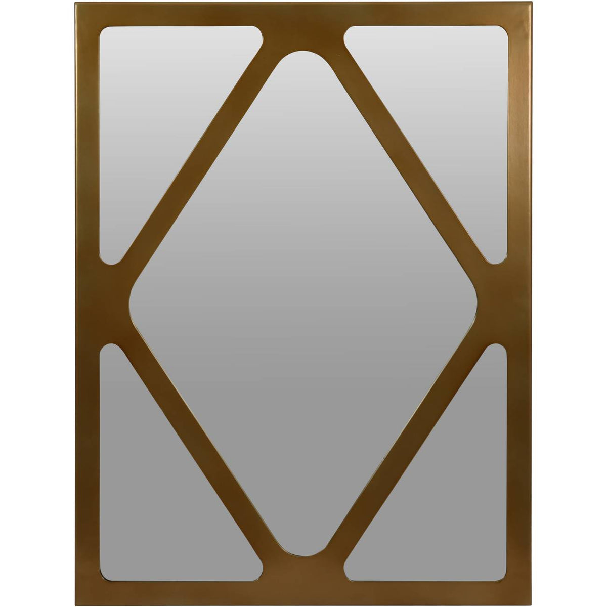 Metropolitan Mirror Satin Bronze Finish 102x76cm