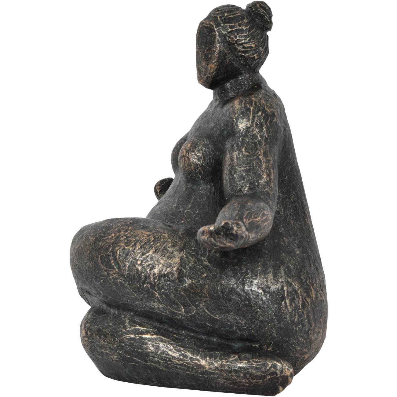 Freya Meditating Feminine Form Resin Sculpture