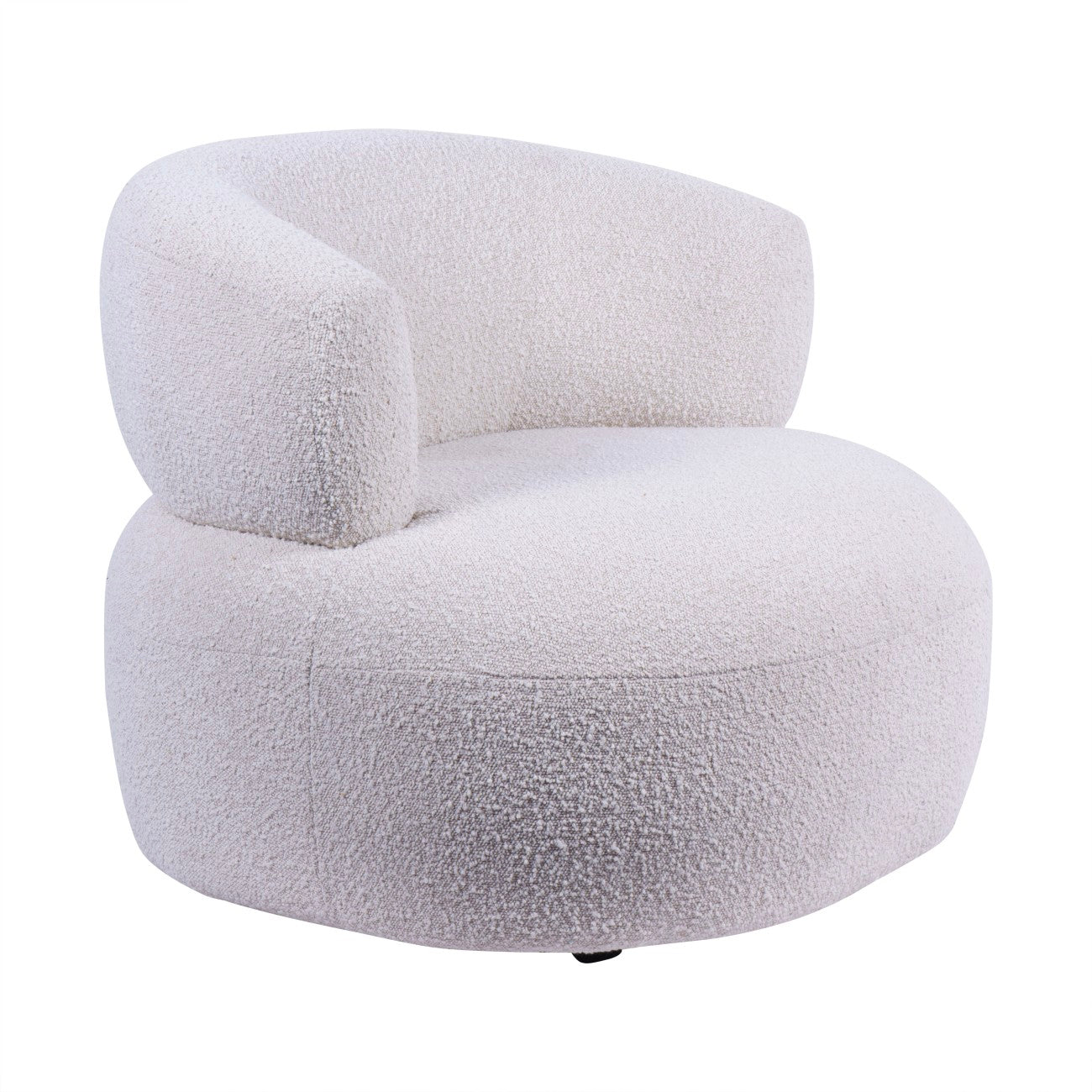 Luna Occasional Chair in Boucle Cream