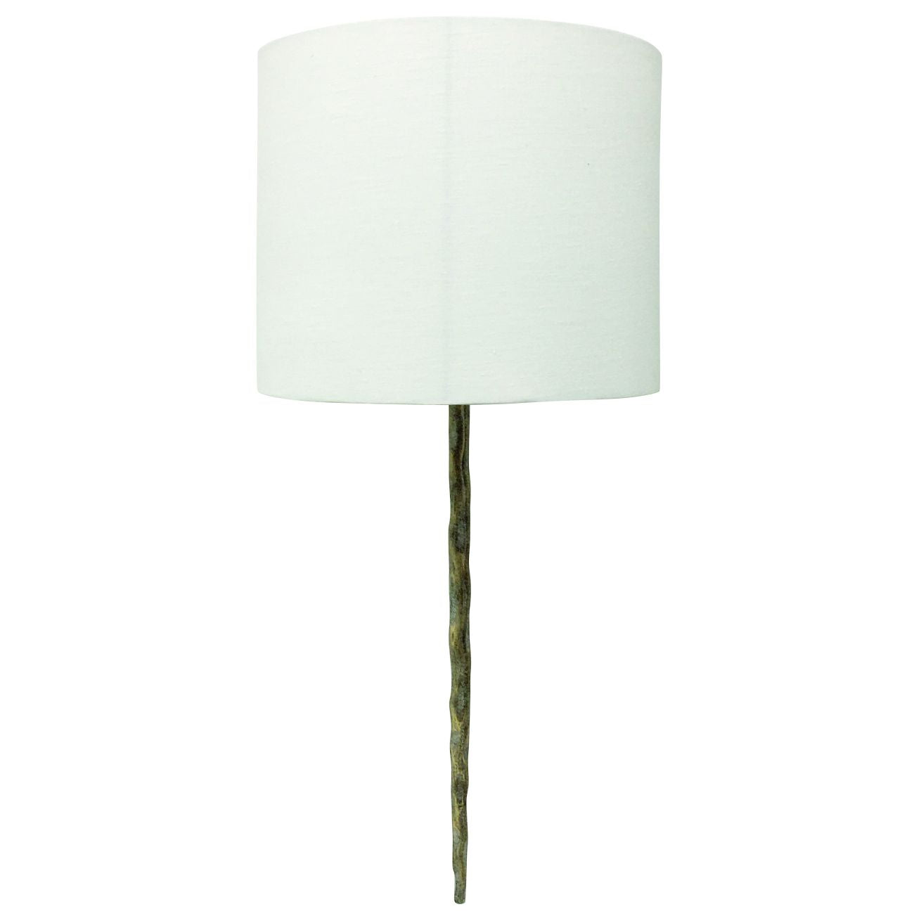 Patterdale Wall Light with Shade in Aged Gold