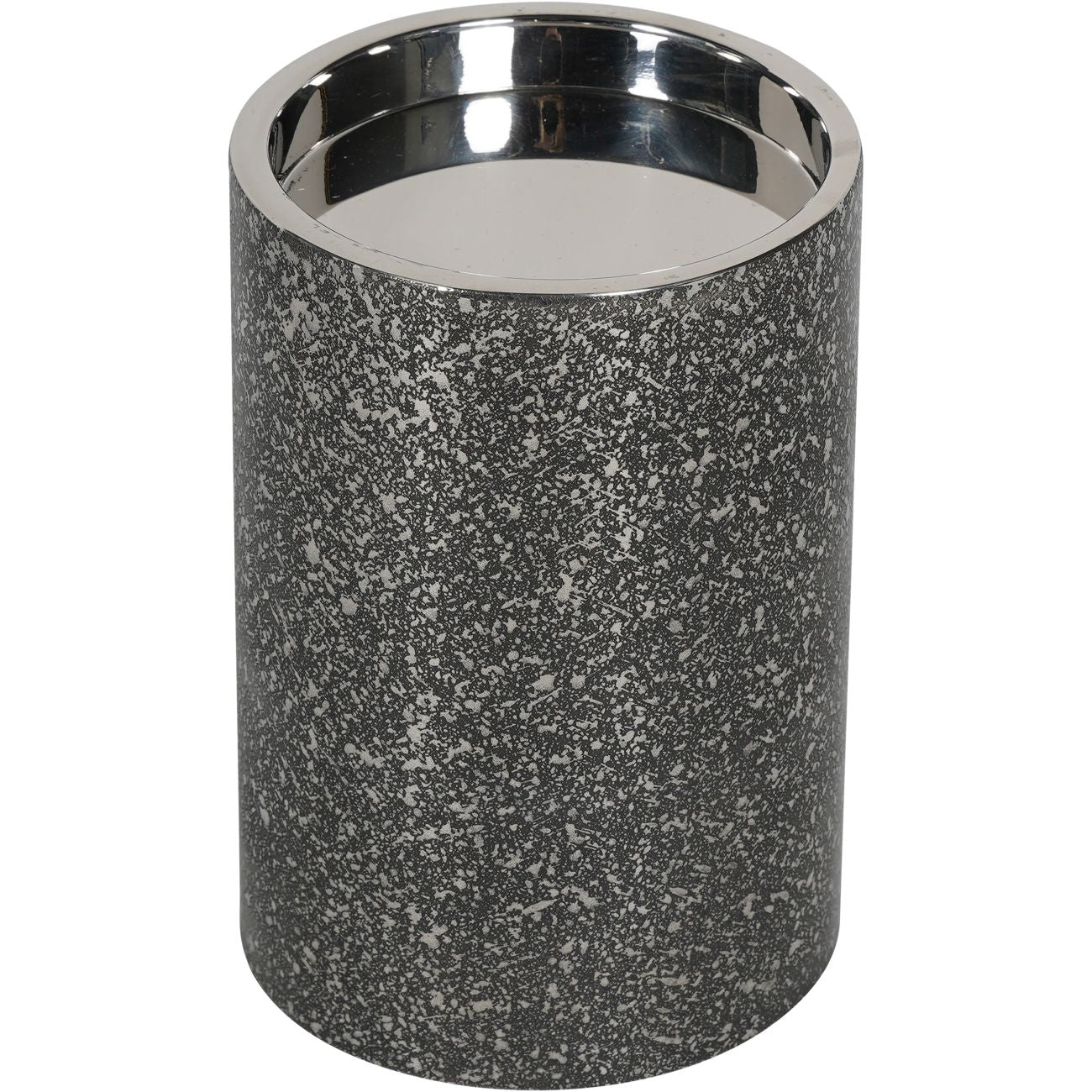 Dusky Finish Small Pillar Candle Holder 15cm