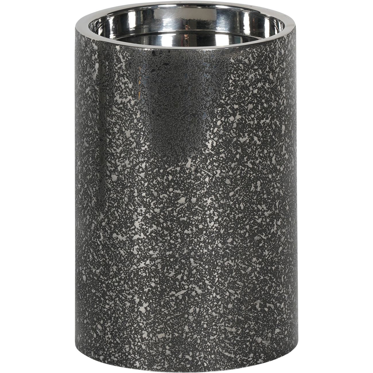 Dusky Finish Small Pillar Candle Holder 15cm