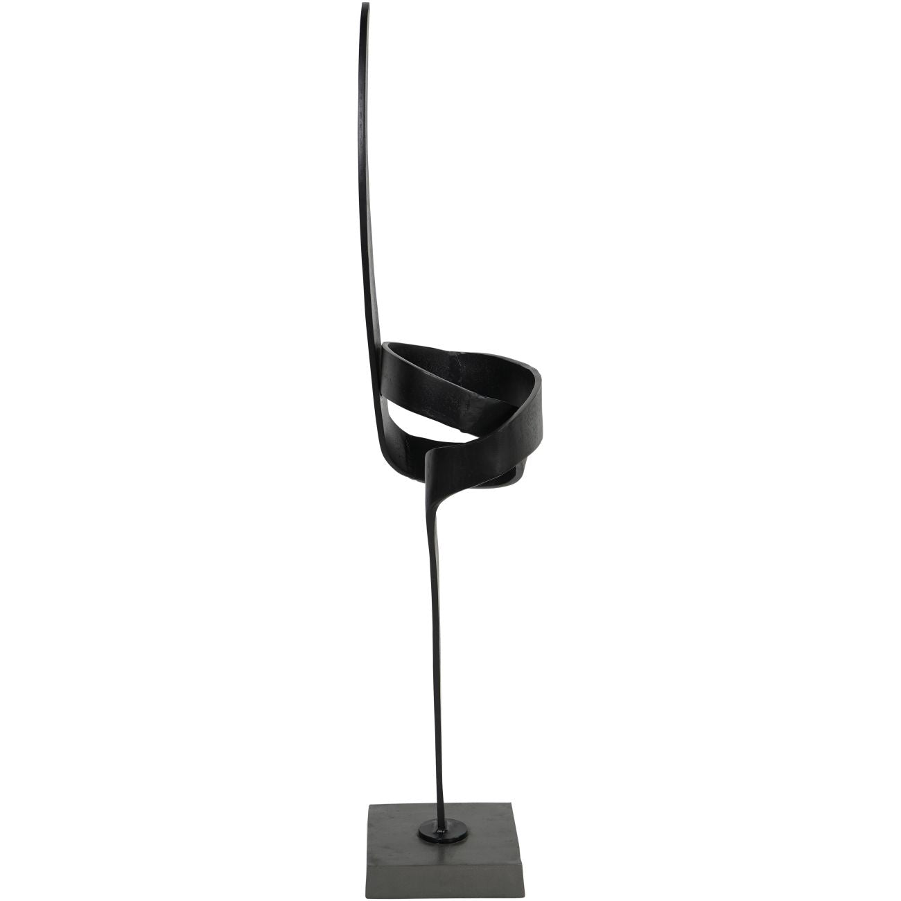 Joshua Textured Brass Aluminium Abstract Sculpture
