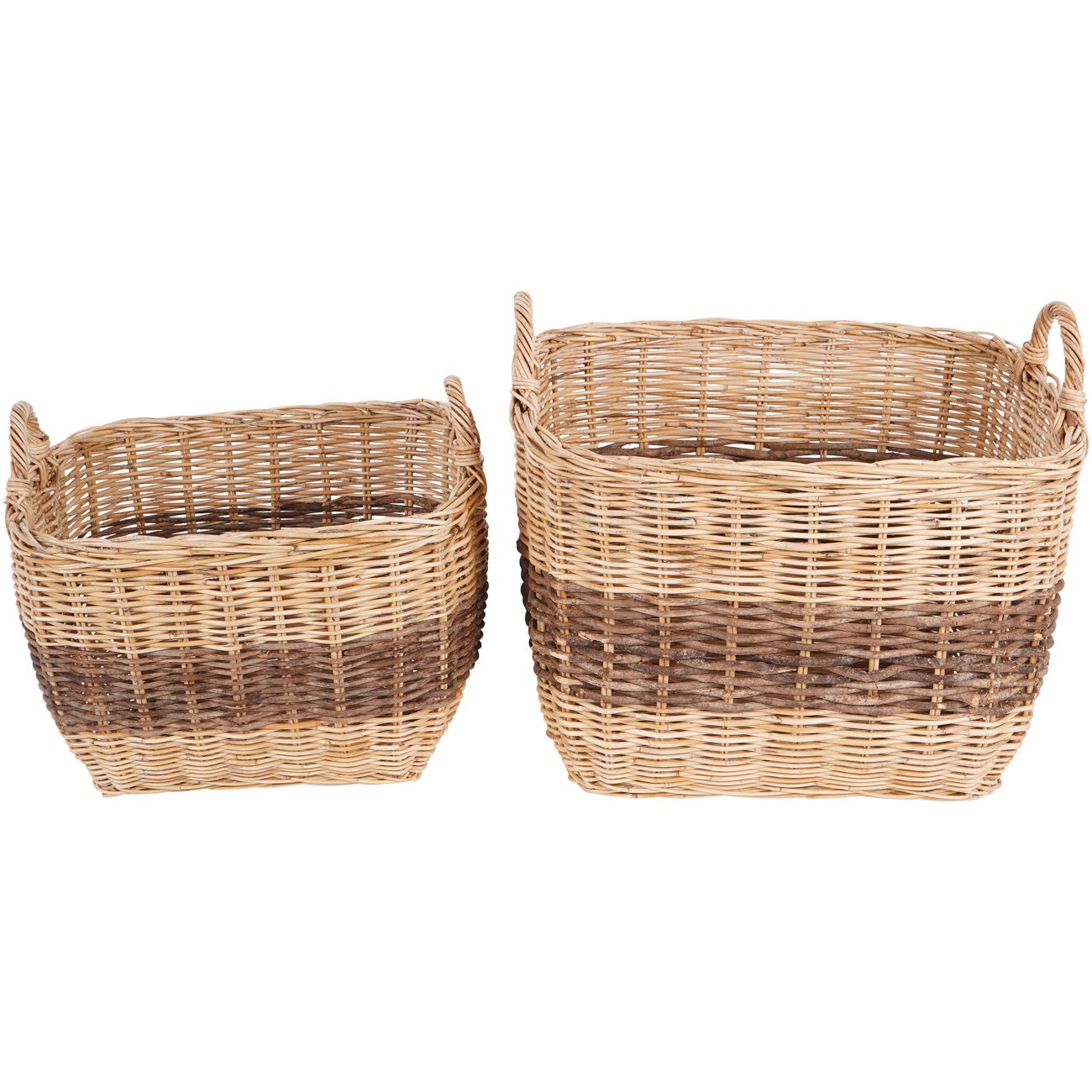 Halong Set of Two Square Storage Baskets