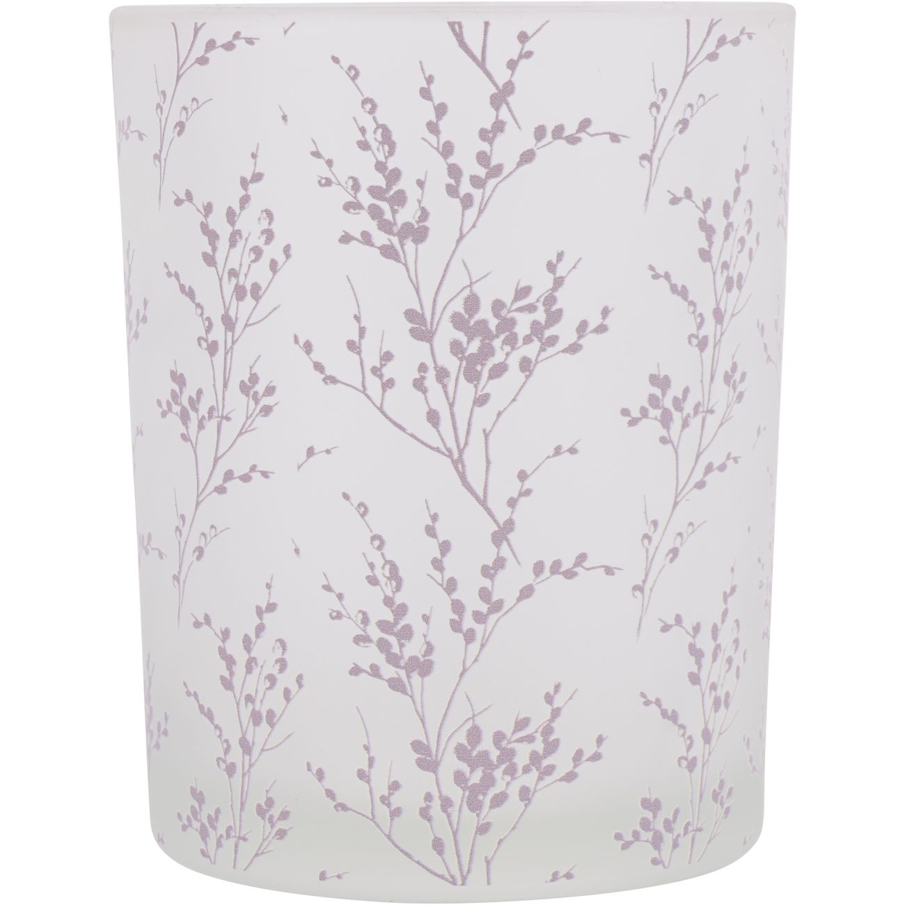 Laura Ashley Pussywillow Glass Hurricane