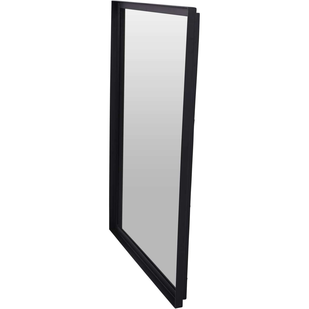 Bronks Black Acacia Wall Mirror 100 x76cm