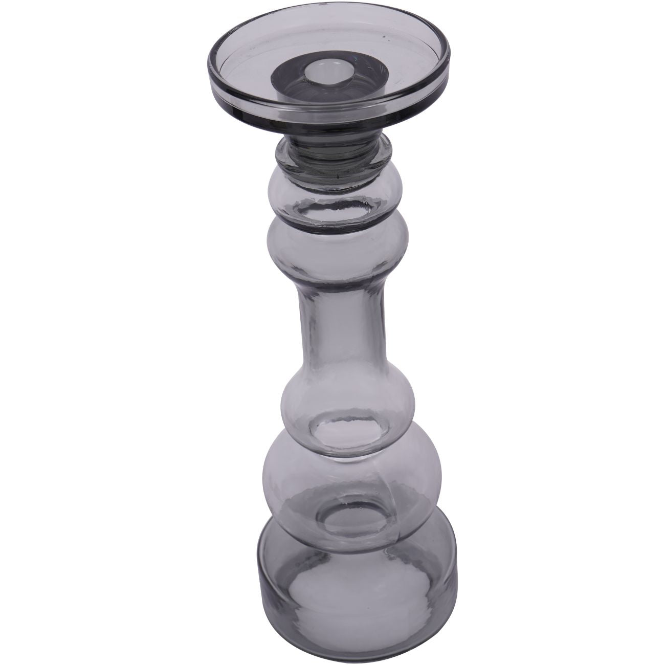 Vitrum Glass Candle Holder 35cm