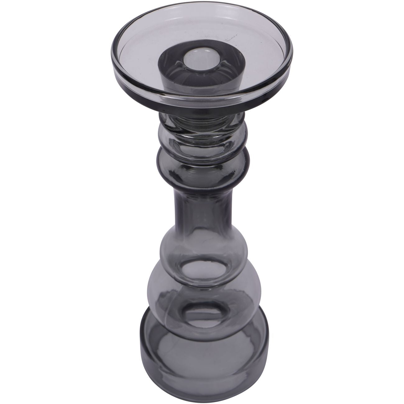 Vitrum Glass Candle Holder 30cm