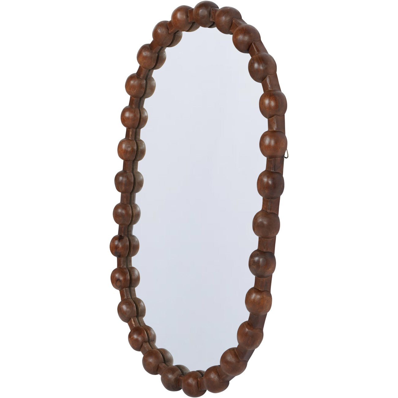 Carmel Oval Wooden Carved Mirror