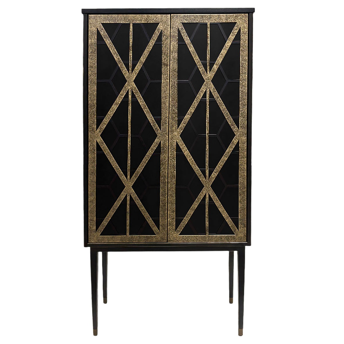 Promotion - Reeno Fretwork Bar Cabinet