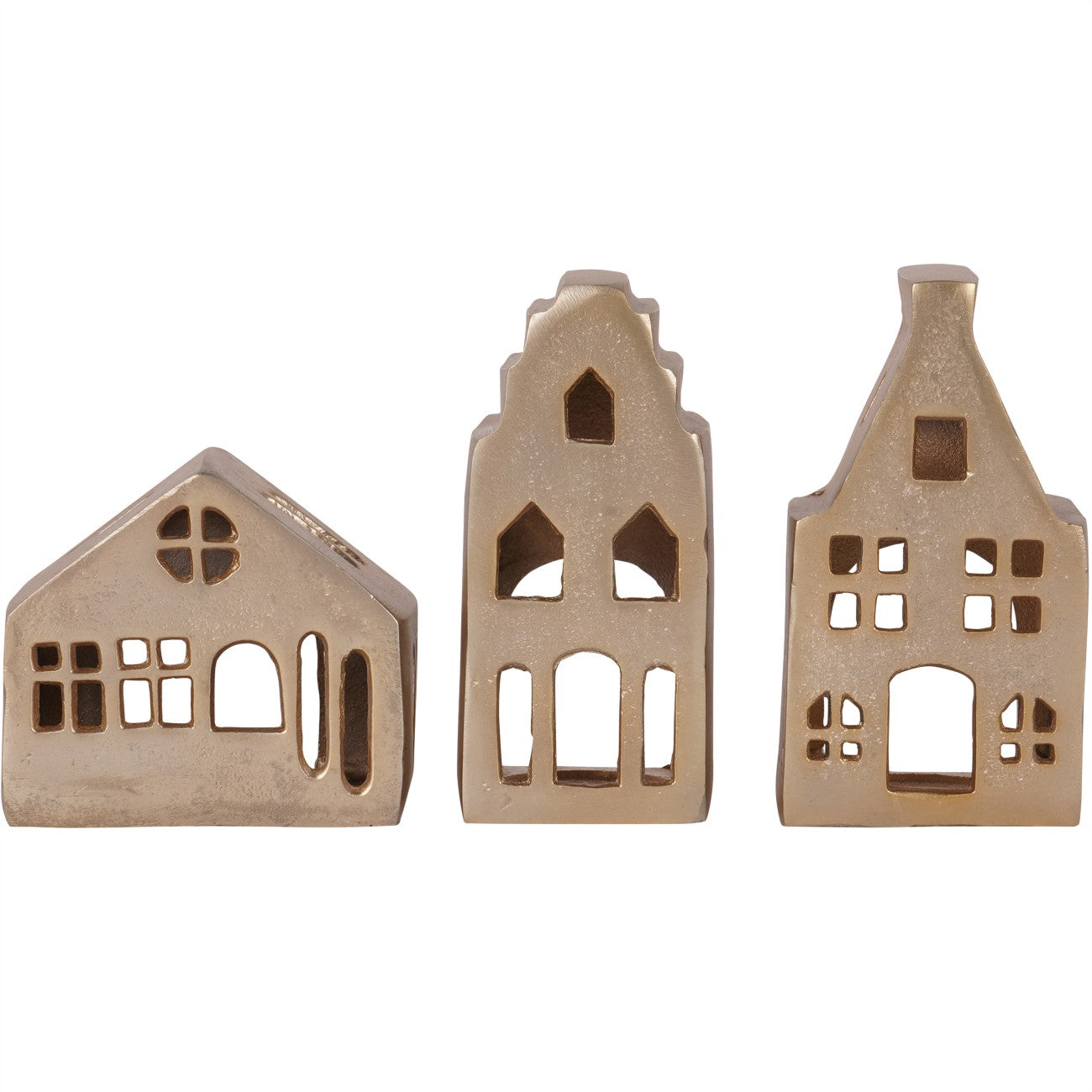 Laura Ashley Hand Crafted House's Gold Set of 3