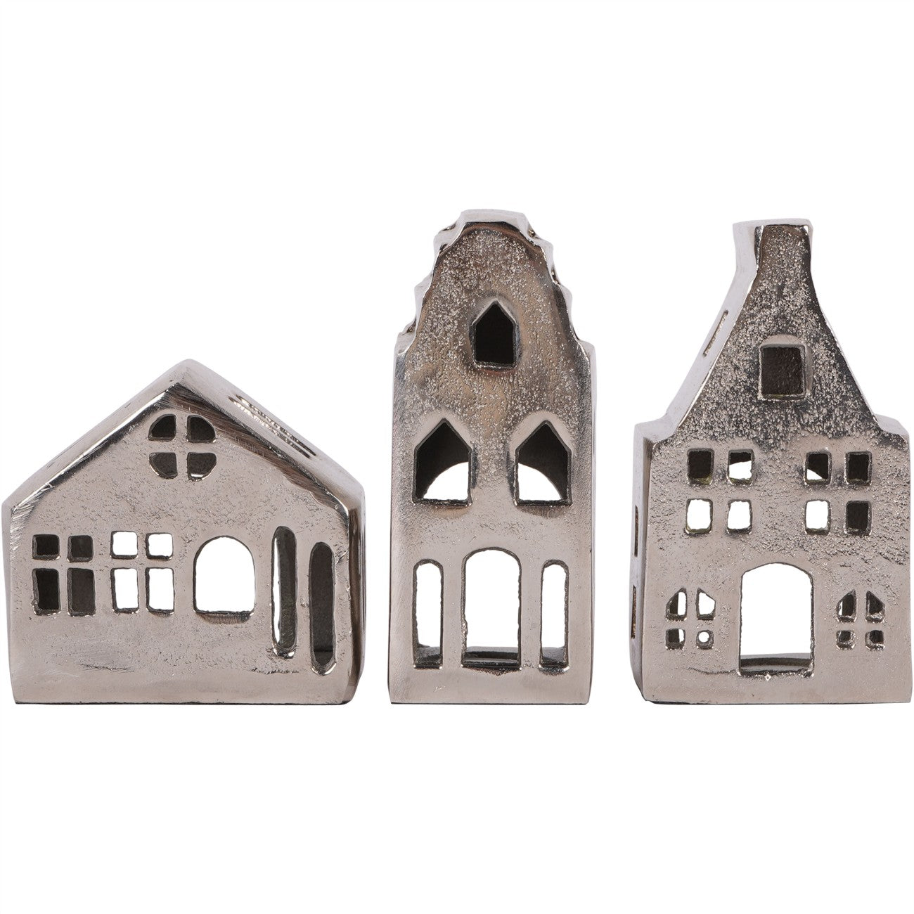 Laura Ashley Hand Crafted House's Silver Set of 3