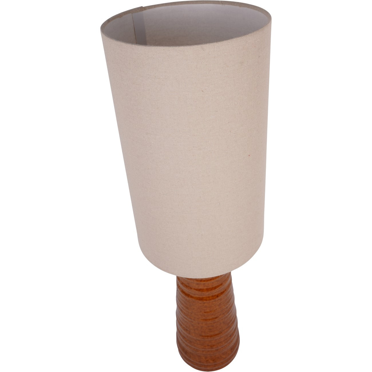 Tivoli Ceramic Table Lamp Terracotta with Shade E27 60W