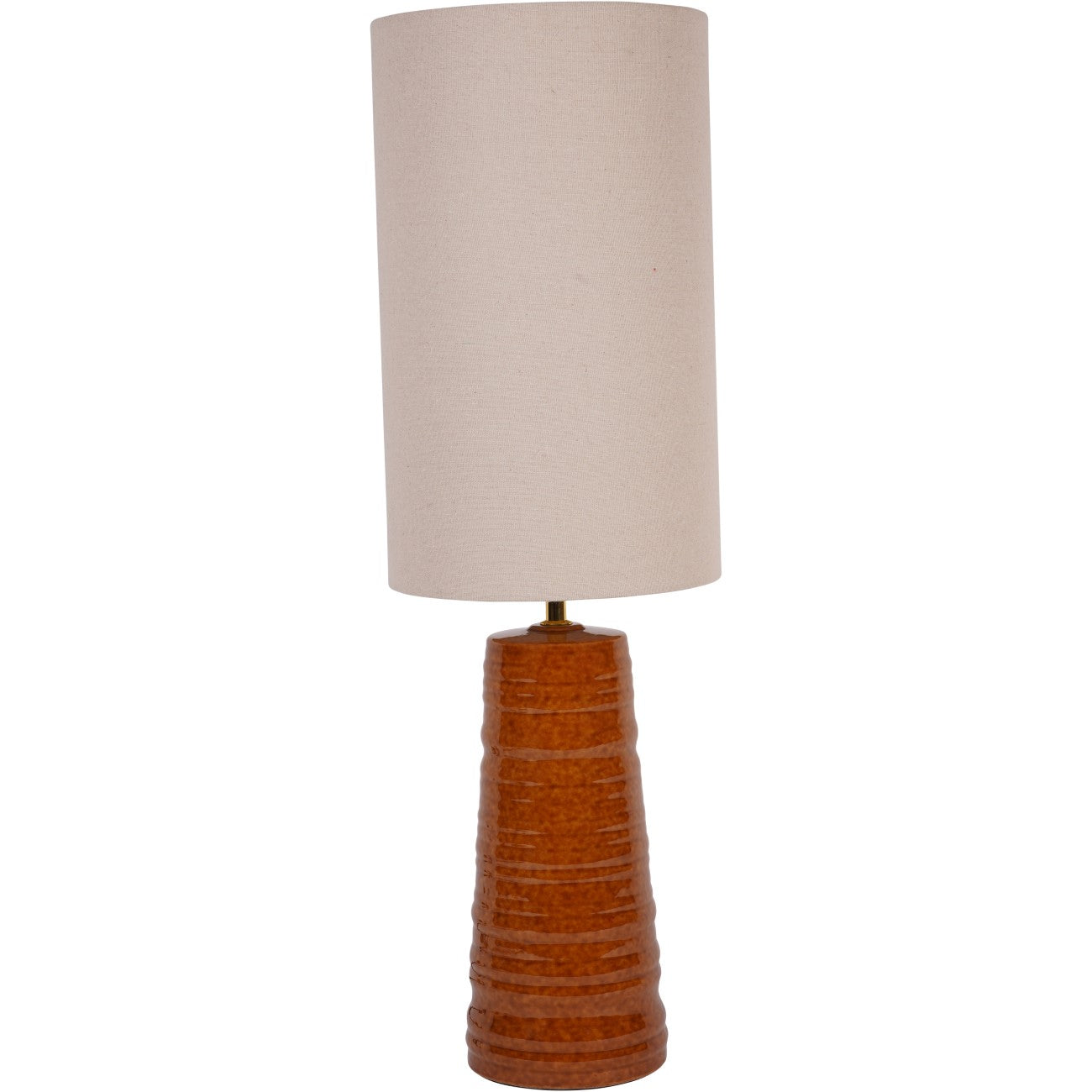 Tivoli Ceramic Table Lamp Terracotta with Shade E27 60W