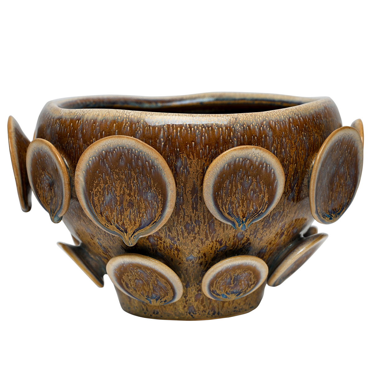 Jupiter Reactive Glaze Stoneware Planter