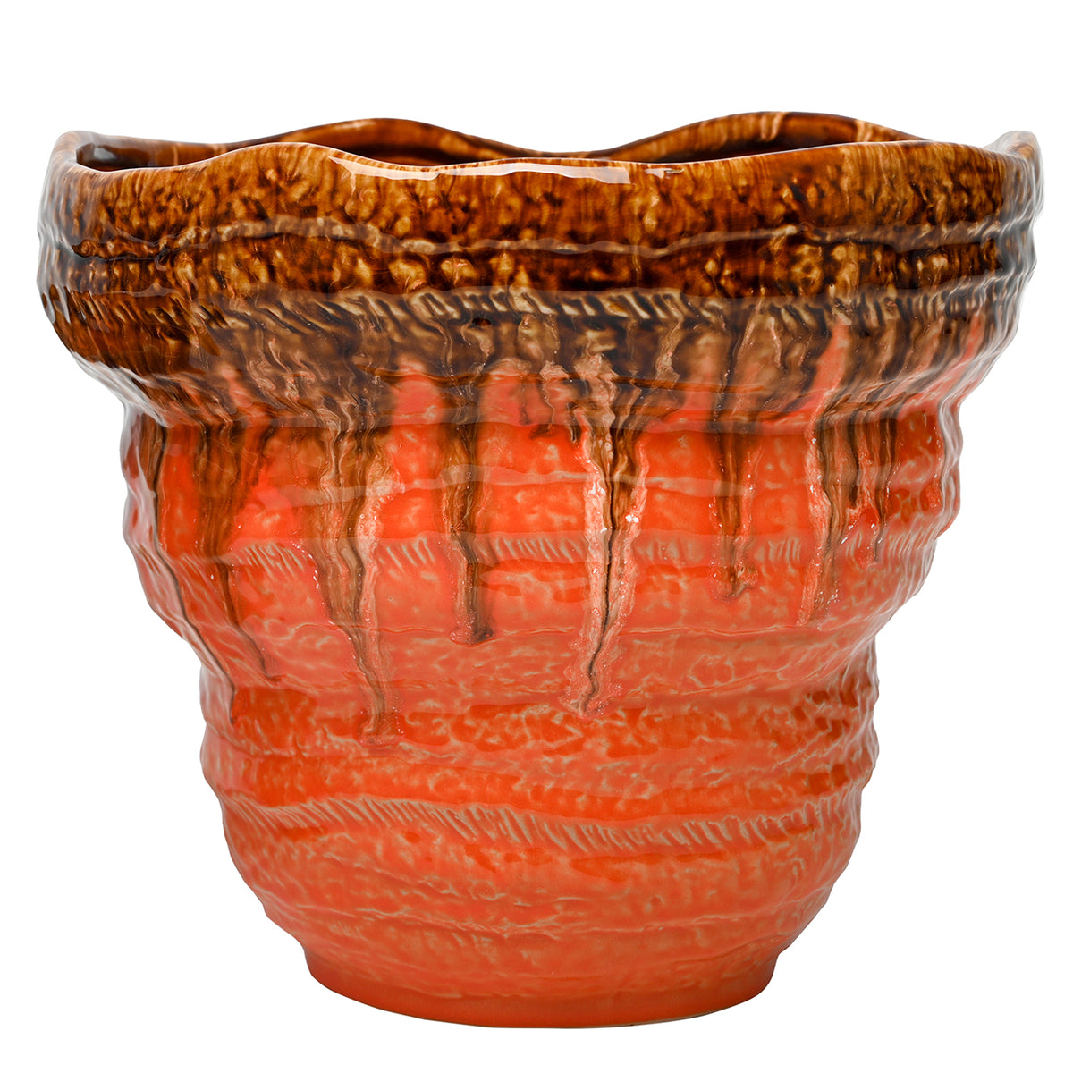 Ibiza Reactive Glaze Planter Large