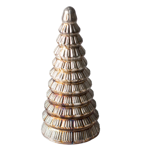 Tiered Glaze Tree Sculpture 38cm