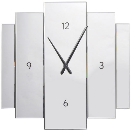 Aruna Modern Mirrored Wall Clock