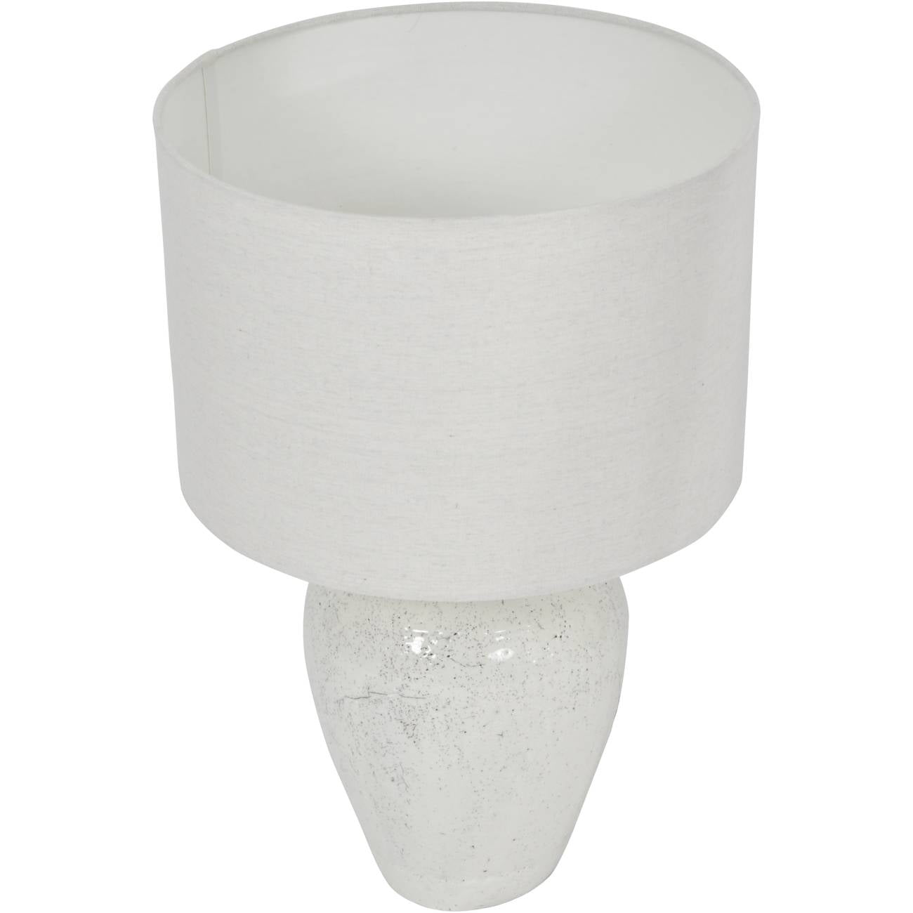 Promotion  - Speckle Glazed Table Lamp With Shade - E27 60W