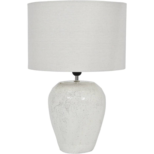 Promotion  - Speckle Glazed Table Lamp With Shade - E27 60W