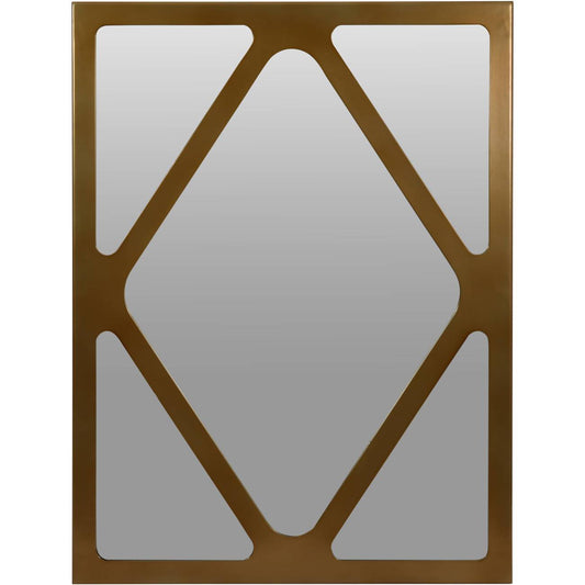 Metropolitan Mirror Satin Bronze Finish 102x76cm