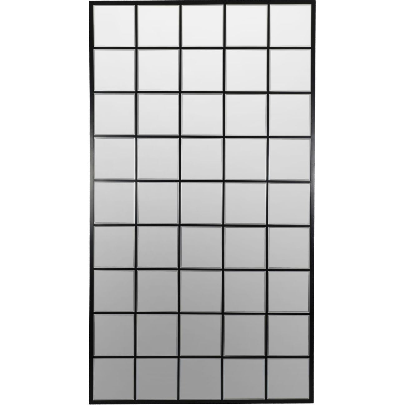 Blakely Floor Standing Cheval Mirror Black 100x180cm