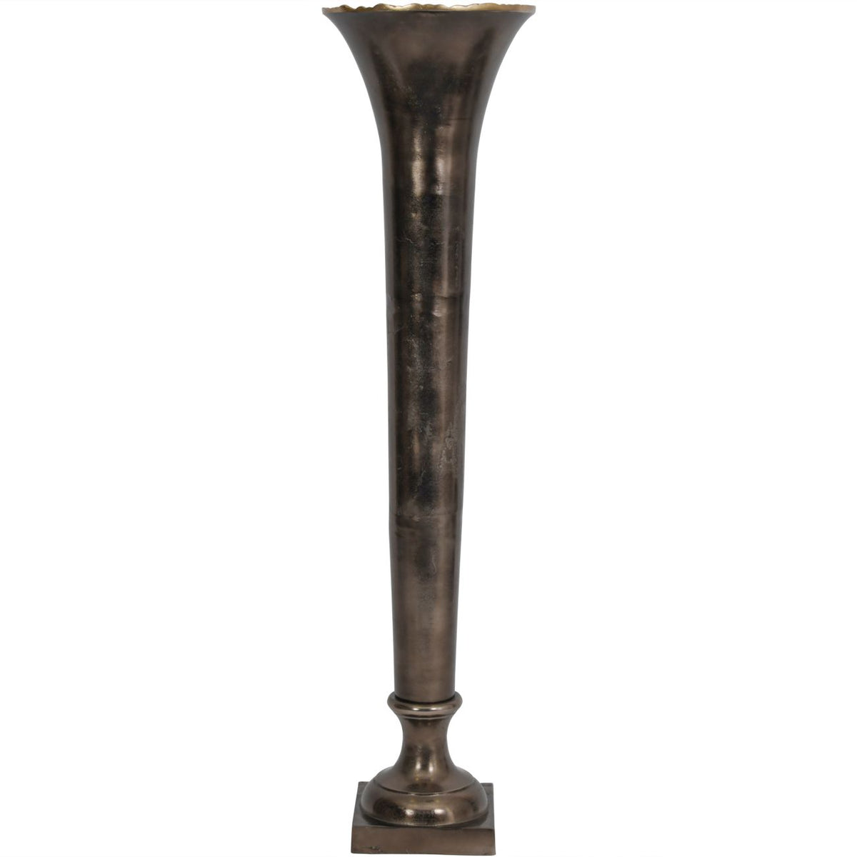 Merapi Lava Large Trumpet Vase 116.5cm