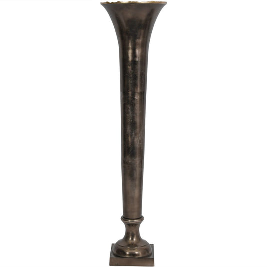 Merapi Lava Large Trumpet Vase 116.5cm