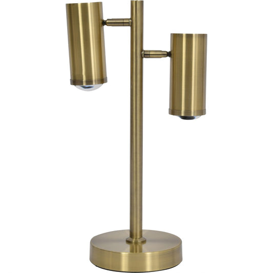 Stukely Double Light Desk Lamp