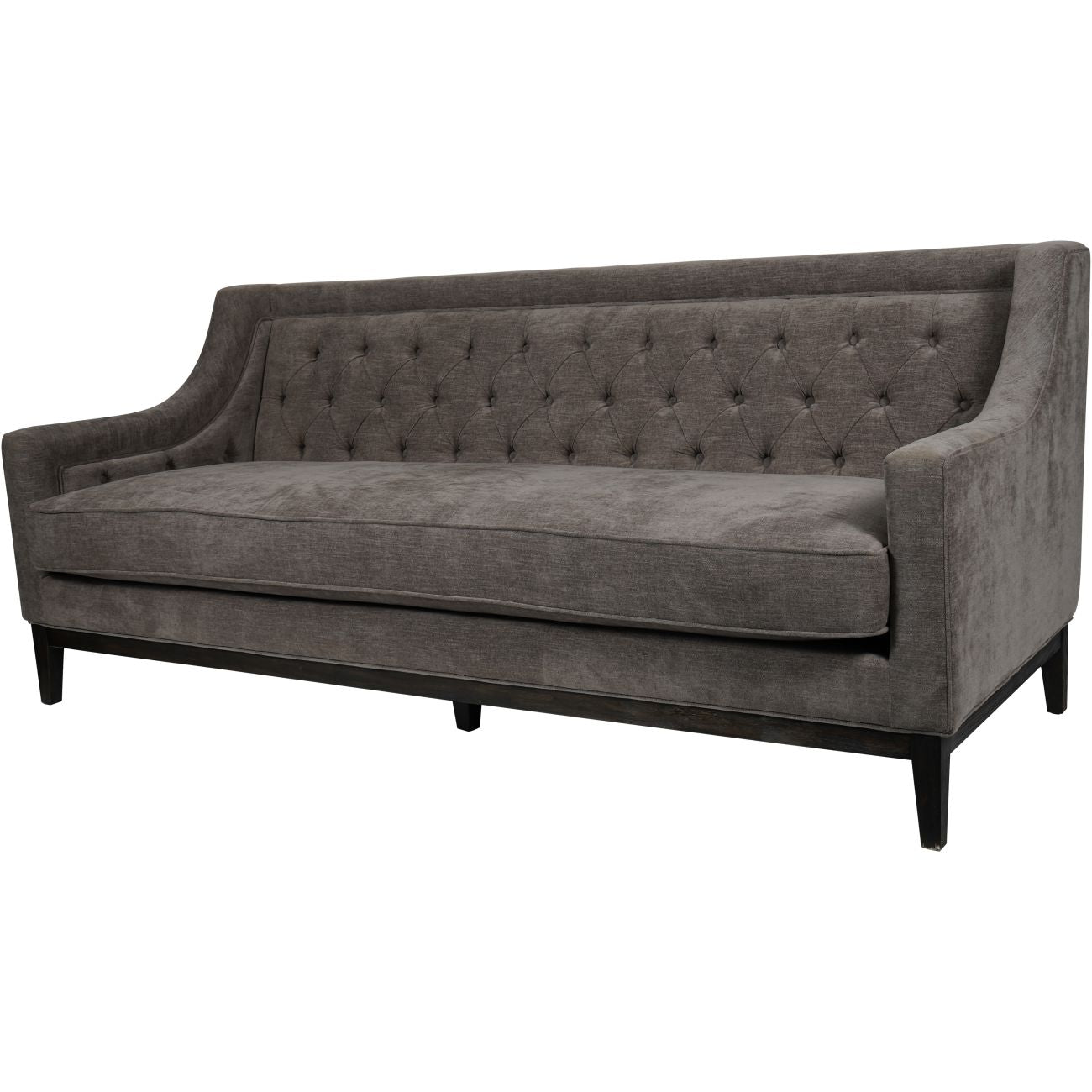 Promotion - Theodore Buttoned Sofa in Warm Grey