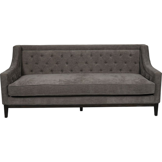 Promotion - Theodore Buttoned Sofa in Warm Grey