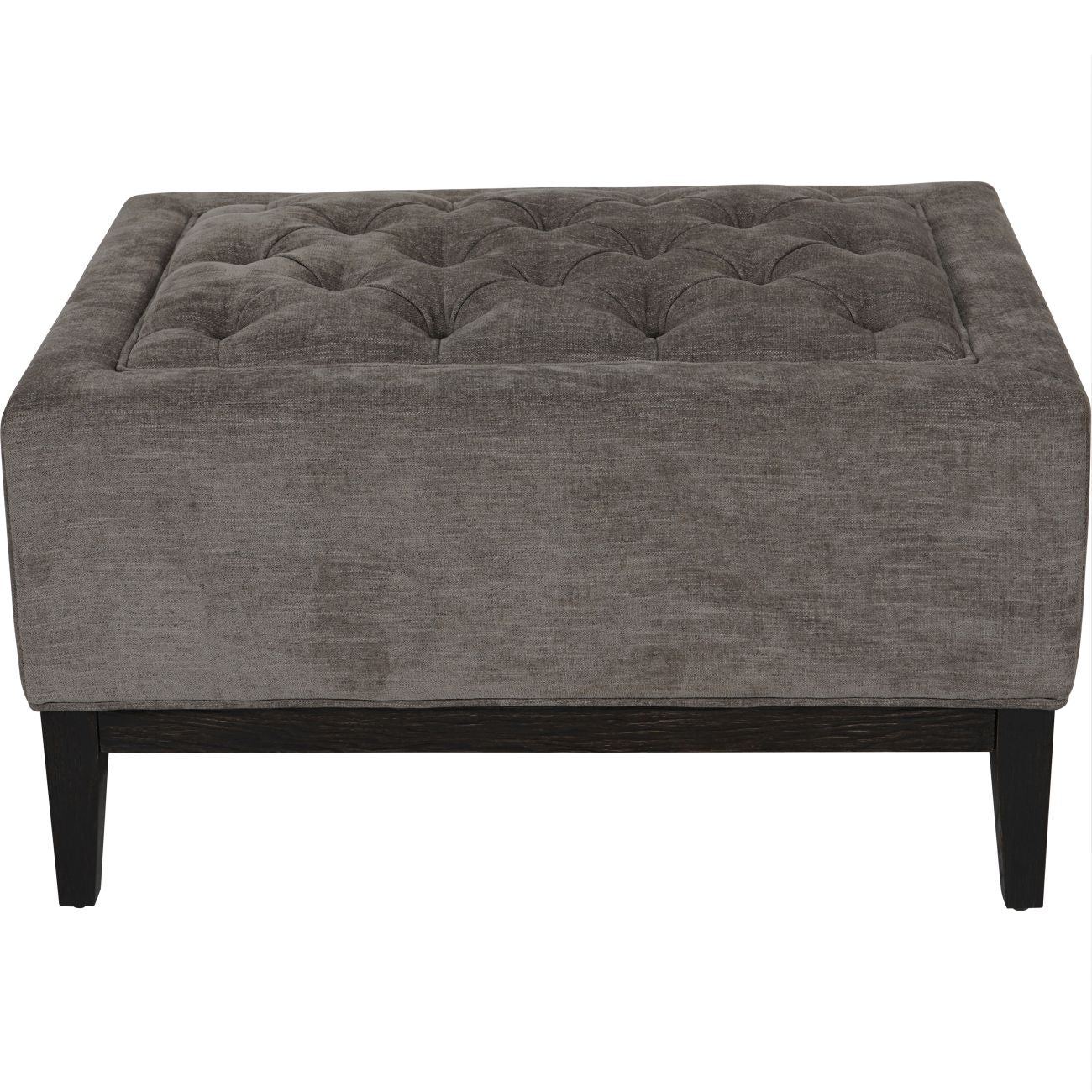 Promotion - Theodore Buttoned Stool in Warm Grey
