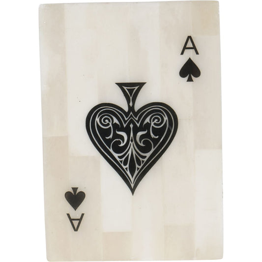 Chollerford Off White Bone Inlay Card Box