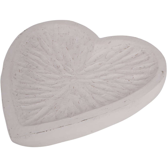 Hand Carved Heart Bowl