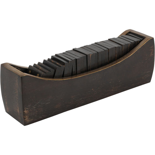 Columbia Large Domino Set in Curved Tray