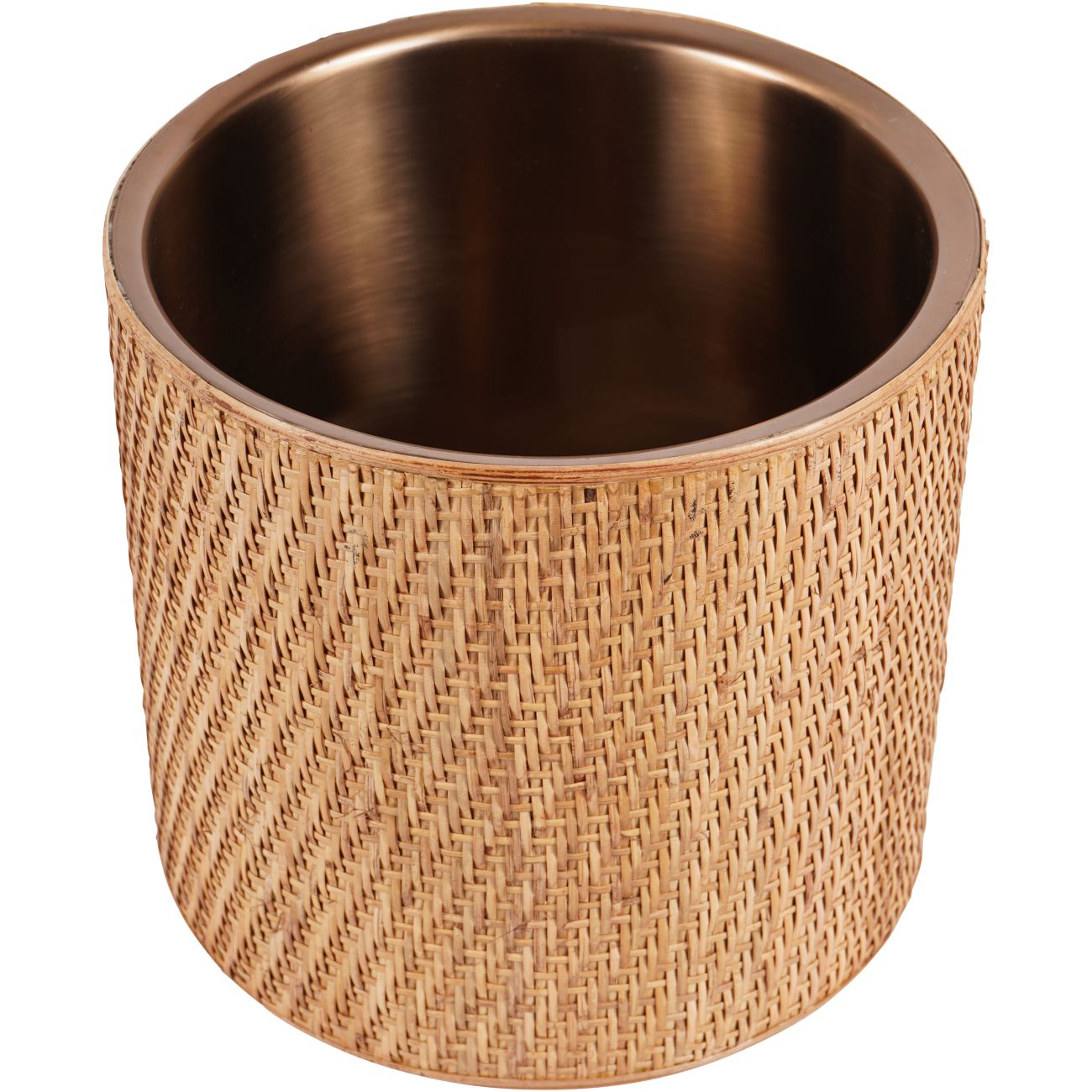 Rattan Dusky Gold Champagne Cooler