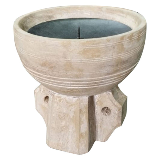 Goan Solid Candle Holder Small