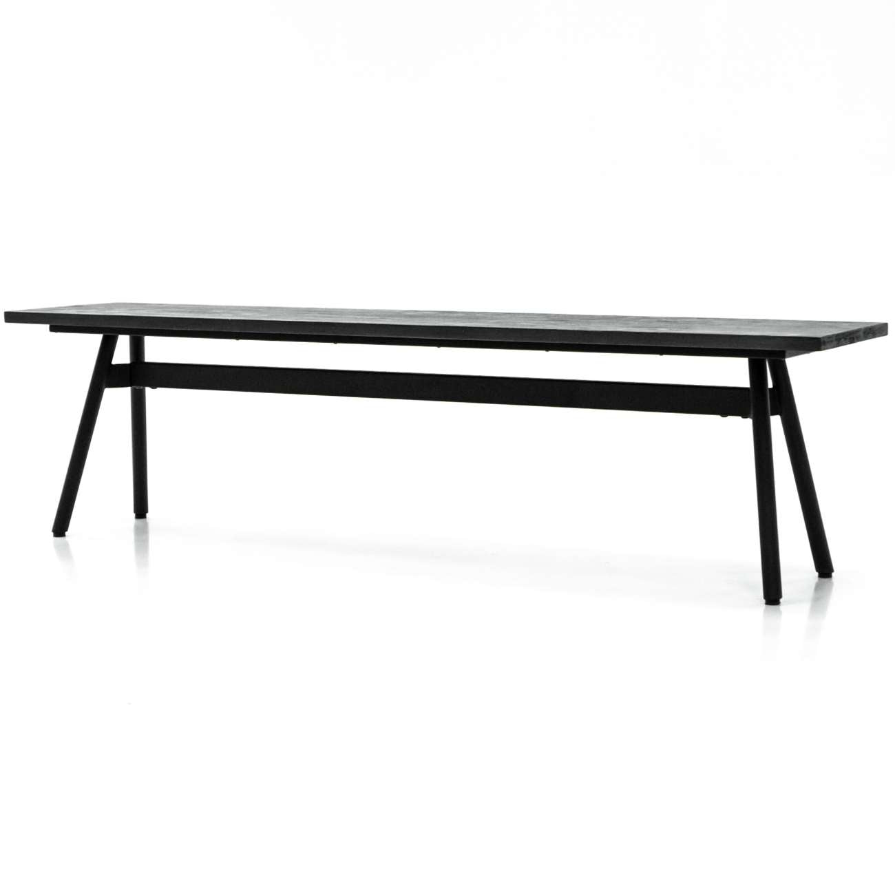 Bronks Black Acacia Bench 170cm