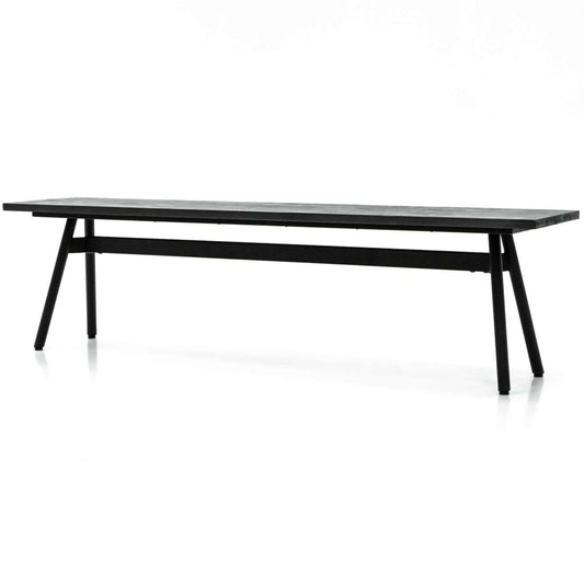 Bronks Black Acacia Bench 170cm