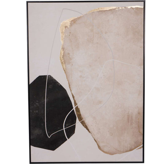 Framed Abstract Canvas Wall Art 80x120cm