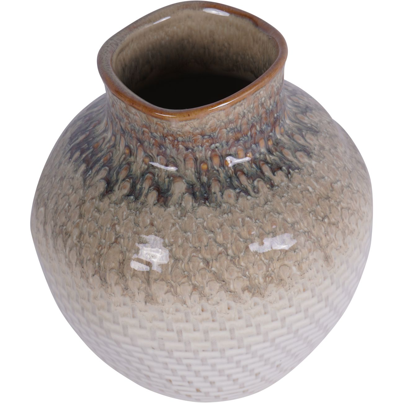 Ceramic Woven Vase Mini