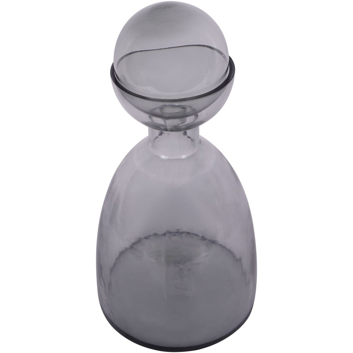 Vitrum Smoked Bottle Vase 37cm