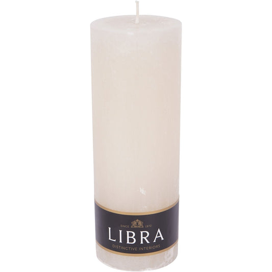 Promotion  - Natural Rustica Pillar Candle 7x19cm