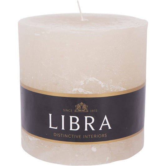 Promotion  - Natural Rustica Pillar Candle 10x10cm