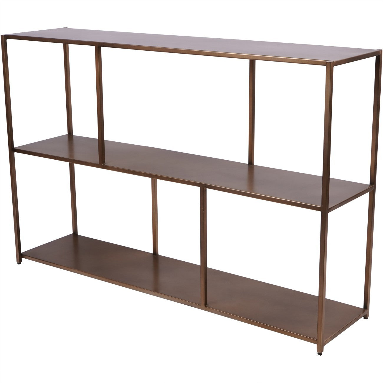 Brooks Console Table Brushed Champagne