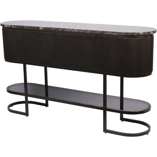 Belvedere Black Console Table