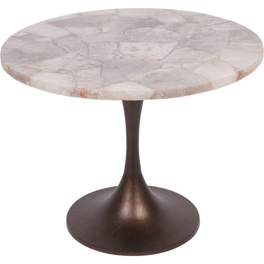 Bosworth Smokey Quartz Side Table 60cm