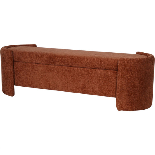 Waverley Storage Bench Terracotta